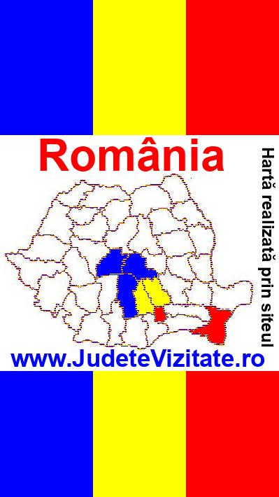 Județe vizitate în România: Arges, Brasov, Prahova, Bucuresti + Ilfov, Sibiu, Dambovita, Constanta. #judetevizitate 