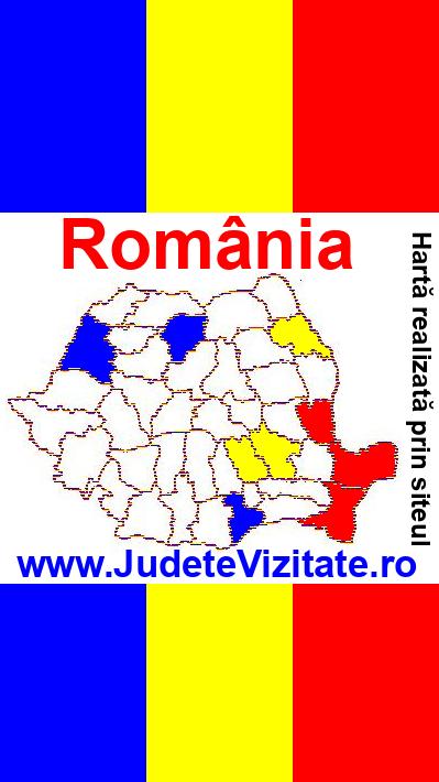 Județe vizitate în România: Bihor, Bistrita-Nasaud, Buzau, Iasi, Prahova, Galati, Constanta, Giurgiu, Tulcea. #judetevizitate 